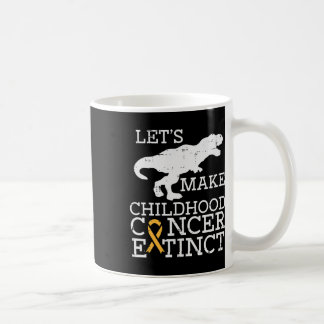 Trex Childhood Cancer Extinct Awareness Dinosaur B Kaffeetasse