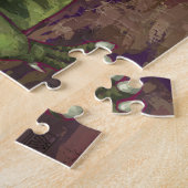 TRex Dino Personalisiert Geburtstagsräse Puzzle (Seite)