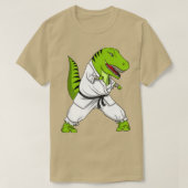 TRex Dinosaur Karate T-Shirt (Design vorne)
