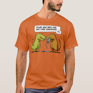 TRex Dinosaur Typ hast du das letzte Einhorn geges T-Shirt