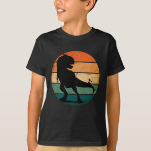TREX Dinosaur VS Die Hauskatze Vintag T-Shirt