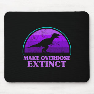 Trex Dinosaurier Lila machen Überdosierung Aussche Mousepad