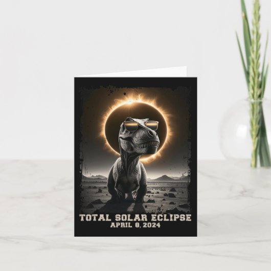 Trex Dinosaurier Totality 2024 Kids Boys Gesamtsol Karte (Vorderseite)