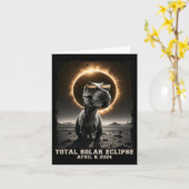 Trex Dinosaurier Totality 2024 Kids Boys Gesamtsol Karte (Gelbe Blume)