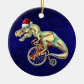 TRex Fahrrad Keramik Ornament (Vorne)