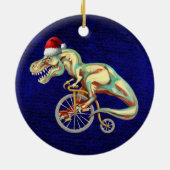 TRex Fahrrad Keramik Ornament (Hinten)
