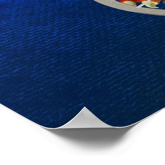 TRex Fahrrad Poster (Ecke)