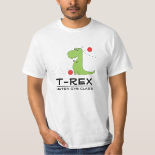 TRex hasst Turnhallen-Klassen-lustiges T-Shirt