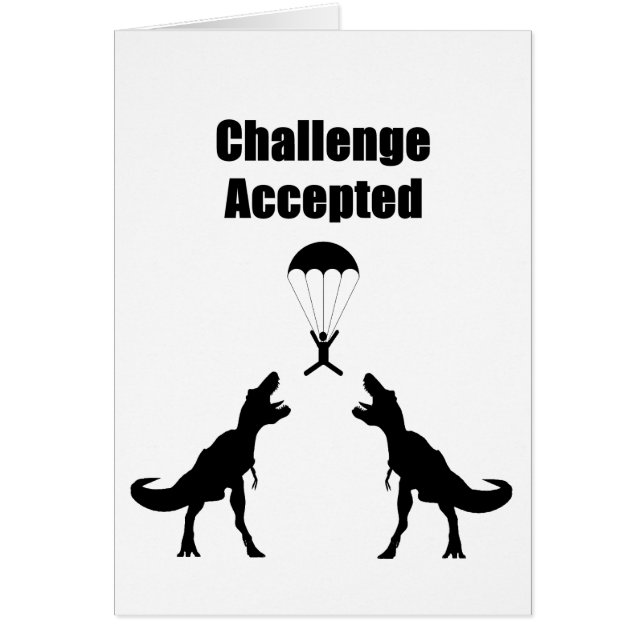 TRex Herausforderung angenommen (Vorne)