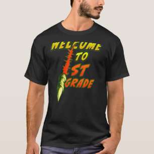 Trex Herzlich willkommen in der ersten Klasse Claw T-Shirt