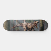 TRex im Wald Skateboard (Horizontal)