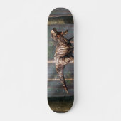 TRex im Wald Skateboard (Vorne)