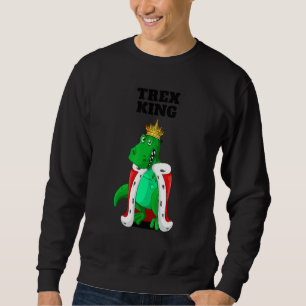 Trex King Boys Rex Dinosaurier Mens Tyrannosaurus  Sweatshirt