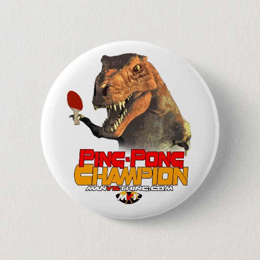 TRex: Klingeln Pong Meister Button (Vorderseite)