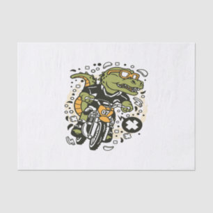 Trex Motocross Rider Seidenpapier