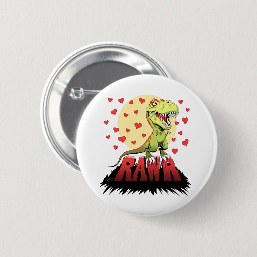 Trex Rawr Button (Vorne & Hinten)