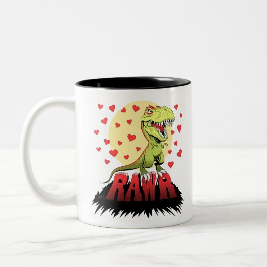 Trex Rawr Zweifarbige Tasse (Links)