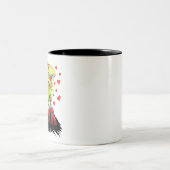 Trex Rawr Zweifarbige Tasse (Mittel)