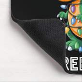 Trex Rex Funny Xmas T Rex Christmas Dinosaur Boys Mousepad (Ecke)