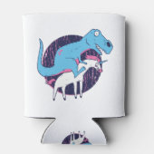 Trex Riding Unicorn Dosenkühler (Rückseite)