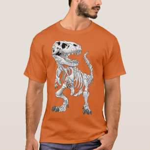 TRex Skeleton Dino Knochen Paläontologe Fossil T-Shirt