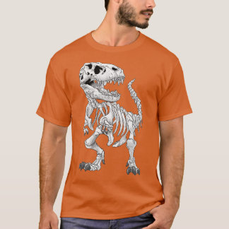TRex Skeleton Dino Knochen Paläontologe Fossil T-Shirt