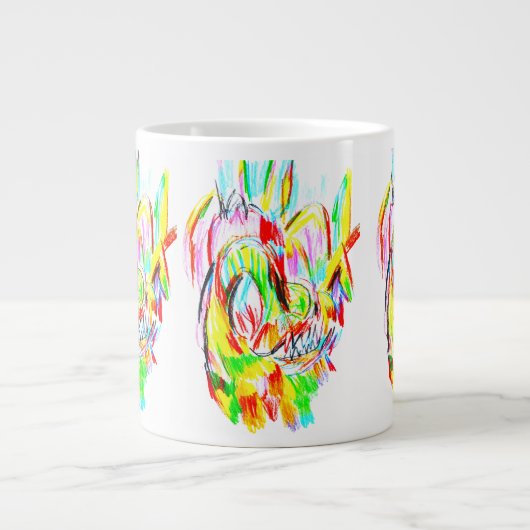 Trex Sommer Jumbo-Tasse (Vorderseite)