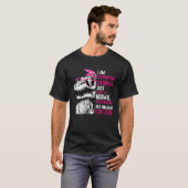 TRex Stepmomsaurus Cool Pink Dinosaurier Stepama M T-Shirt (Vorne ganz)