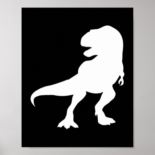 TRex Trex Tyrannosaurus Jurassic Dino Funny Cool G Poster (Vorne)