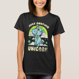 Trex Unicorn Inspiriert Eiskremhorn verwandt T-Shirt