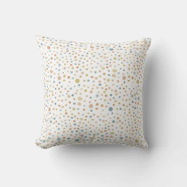 Trey Confetti Wasserfarbe Dots Throw Kissen