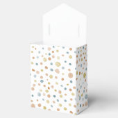 Trey Confetti Watercolor Dots Favor Box Geschenkschachtel (Geöffnet)