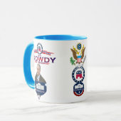Trey Gowdy für Präsidenten Ringer Mug Tasse (Vorderseite Links)