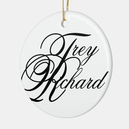 Trey Richard Keramikornament (Links)