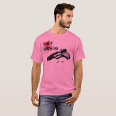 Trey rosa höheres T-Shirt (Vorne ganz)