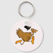 Trey Turkey Schlüsselanhänger (Vorderseite)
