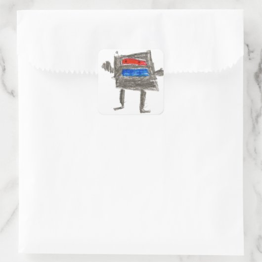Treytin: Square Sticker (Tasche)