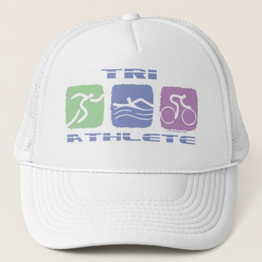 TRI ATHLET TRUCKERKAPPE (Vorderseite)