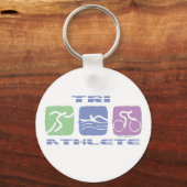 TRI ATHLETE SCHLÜSSELANHÄNGER (Vorderseite)