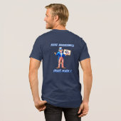 TrI Blend Dark {L}Horseshoe Pitching Tee (Rückseite voll)