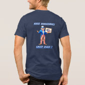 TrI Blend Dark {L}Horseshoe Pitching Tee (Rückseite)