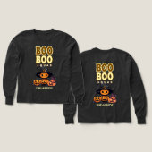 Tri-Blend Shirt : HALLOWEEN Boo-Treat #4 (Design Vorder- & Rückseite)