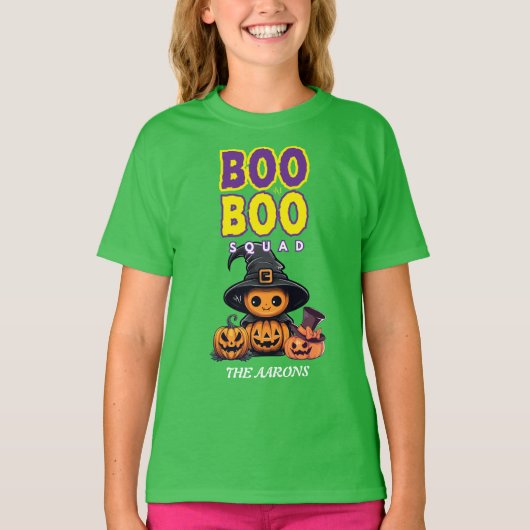 Tri-Blend Shirt : HALLOWEEN Boo-Treat #6 (Vorderseite)