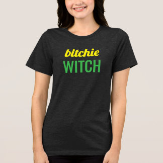 Tri-Blend Shirt : HALLOWEEN bWitch #3