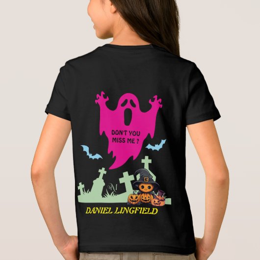 Tri-Blend Shirt : HALLOWEEN I'm Back #9 (Rückseite)