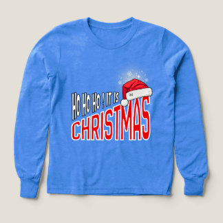 Tri-Blend Shirt : It's Christmas (blue)