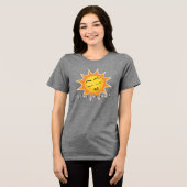 Tri-Blend Shirt : Nehmen Sie ein Nickerchen (grau) (Vorderseite voll)