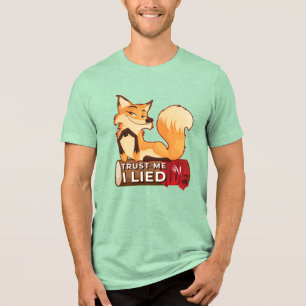 Tri-Blend Shirt : Trust Me (grün)