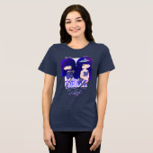 Tri-Blend Shirt With Princess/Queen Demi (Vorderseite voll)