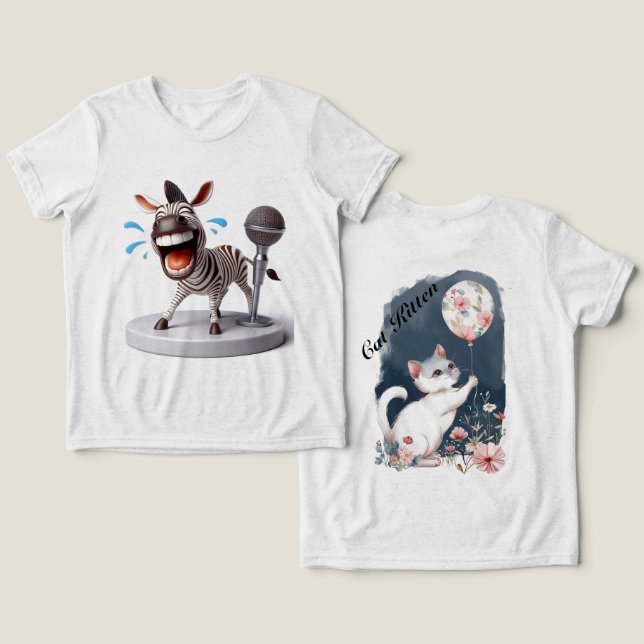 Tri-Blend-T - Shirt (Design Vorderseite & Rückseite)